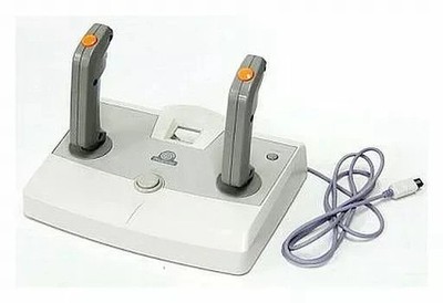 Sega Dreamcast Twin Stick HKT 7500 Virtual On Arcade Controller