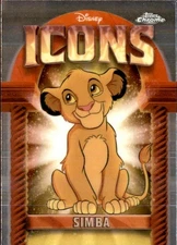 2025 Topps Chrome Disney ICONS - Simba #DI-27