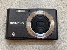 OLYMPUS FE-4050 Black Compact Digital Camera Tested Working Seller Japan