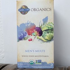 Garden of Life Mens Multi Multivitamin 120 Ve...