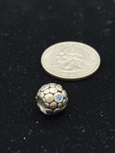 Pandora Sterling silver Blue Cubic Zirconia Charm 925 ALE W29 - Picture 5 of 7