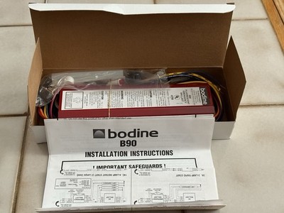 Bodine B90 Fluorescent Emergency Ballast 20W -40W T8, T10, lamps BiPin & Single