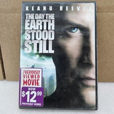 The Day the Earth Stood Still DVD, 2008 Keanu Reeves Sci-Fi Thriller