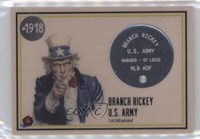 2023 Historic Auto 1918: End of the Great War Branch Rickey Patch Tag HOF 08b5