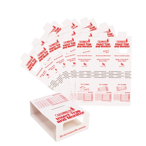 30 Catchmaster 288i Spider & Insect Small Monitor Traps (10 Sticky Glue Boards ) - Picture 3 of 9