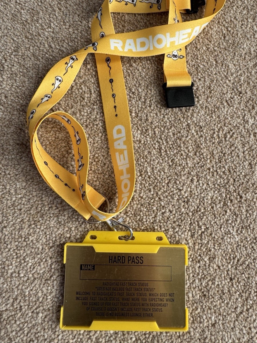 Radiohead European Tour 2025 Fast Track VIP Exclusive Merchandise