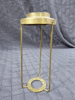 Schirmhalter Lampenschirmhalter für Parisienne Lampen Petroleumlampe Messing