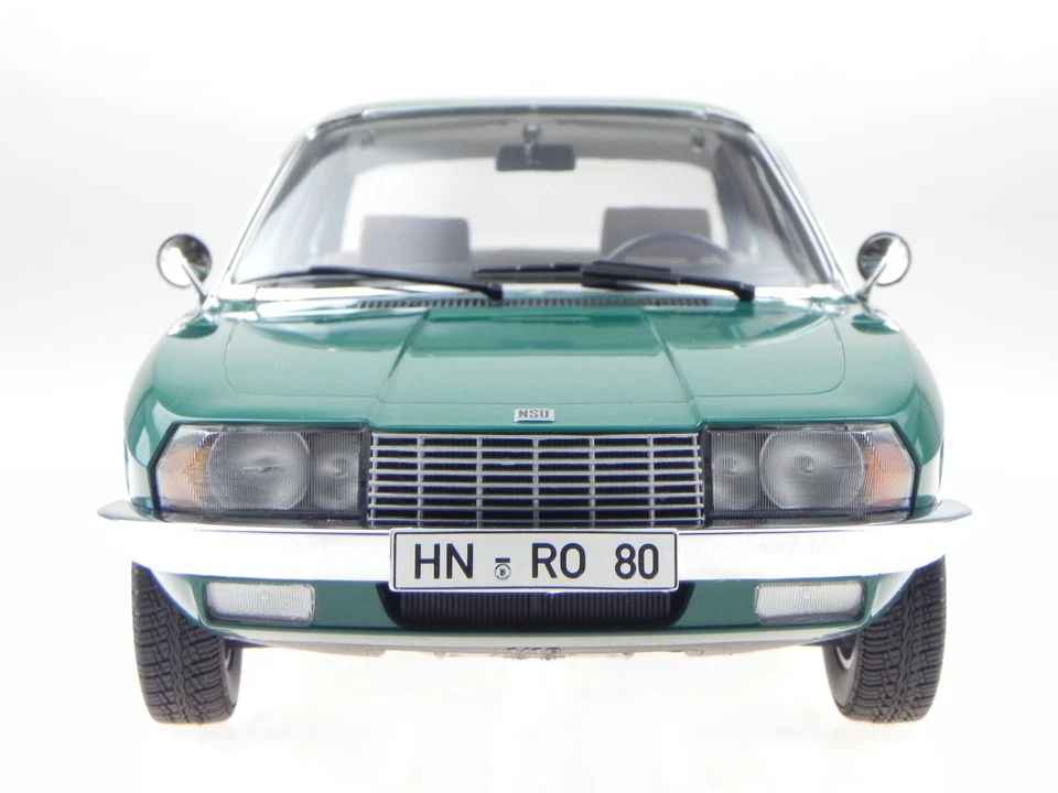 NSU Ro 80 green modelcar 151015405 Minichamps 1:18 - Image 3 of 4
