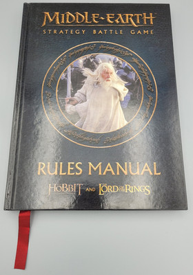 Warhammer Herr der Ringe Tabletop RULES MANUAL/REGELBUCH 1. EDITION - ENGLISCH