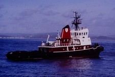 Ryan Port Talbot Shipping Boat 35mm Original Slide Ref 4454