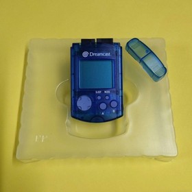 Rare Sega Dreamcast Visual Memory US Blue HKT-7009-01 Boxed Japan -F/S