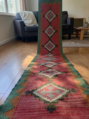Navajo rug, tribal rug, southwestern rug Wool Jute Rug, Vintage Kilim Rug runner