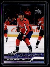 2023-24 Upper Deck Series 2 Young Guns Hardy Haman Aktell Rookie #473