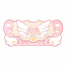 Large Gaming Mouse Pad Kawaii Pink Non-Slip Rubber Back Mouse Pad Big Waterpr...