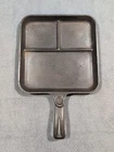 Wagner Ware Sidney - O - Bacon and Egg Breakfast Skillet Cast Iron #1101 A