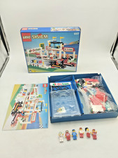 LEGO 6337 Fast Track Finish INLAY GOOD ORIGINAL BOX Box Classic Town Vintage Octane