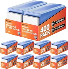 2000 Card Sleeves Top Loaders for Cards, 3"X4" Baseball Cards Protectors Hard...
