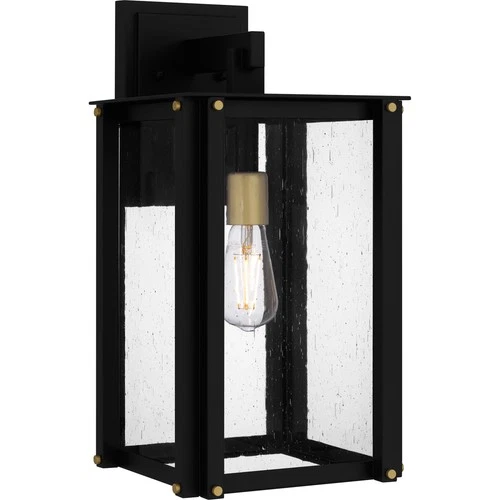 Quoizel ROB8409 Robbins 18" Tall Outdoor Wall Sconce - Black - Picture 1 of 3