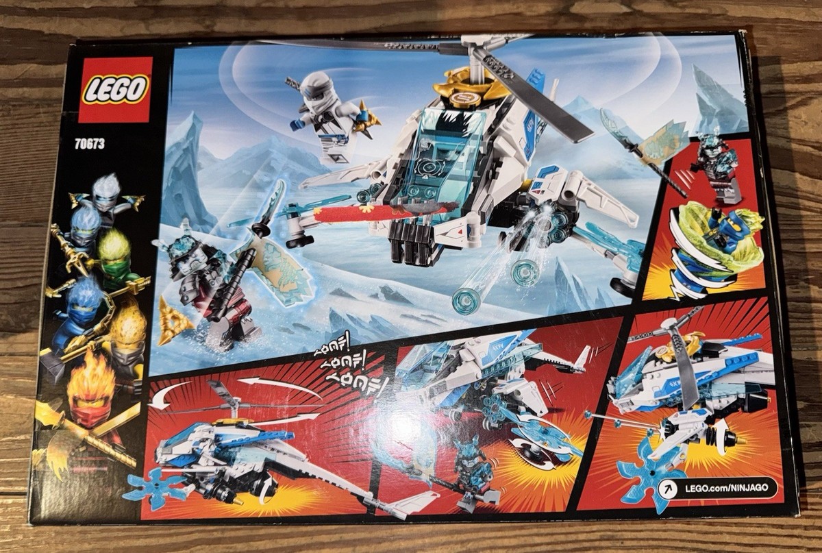 LEGO NINJAGO: ShuriCopter (70673) New Sealed Retired 673419299022