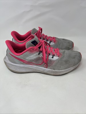 Nike Air Zoom Pegasus 39 Womens Size 11 Gray Pink Athletic Running Shoes