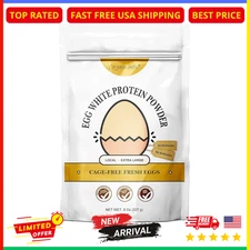 Egg White Protein Powder 8oz – Pasteurized Dried Egg Whites, Gluten-Free