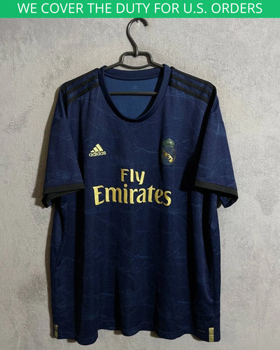 Real Madrid Jersey Away football Soccer shirt 2019 - 2020 Adidas Mens Size 2XL