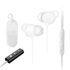 Sleep Earbuds for Side Sleepers, All Silicone Made with Soft and Zero-Pressur...