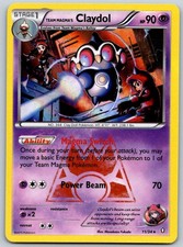 Team Magma's Claydol 11/34 Holo Rare Double Crisis Holofoil (Near Mint)