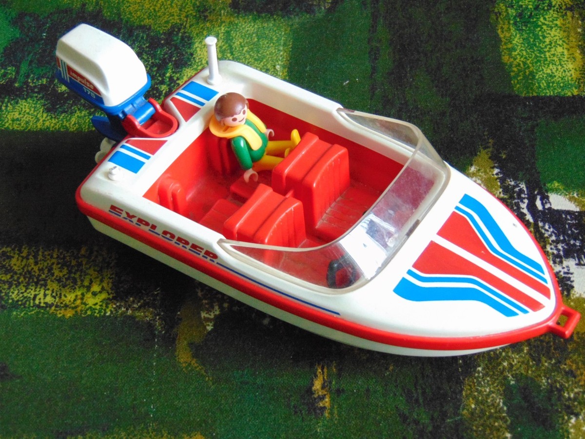 Speedboat Playmobil Summer Fun Lancha Speedboat Playmobil Pick Up