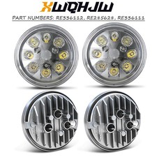 4 HI LO LED HEADLIGHTS LAMPS BULBS 4411 21W 21 WATT 4.5'' 4 1/2'' PAR36 12V