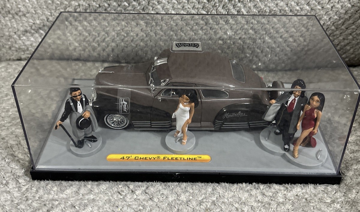 2 Homies Rollerz By Jada 1 47' Chevy Fleetline 1 39'Chevy Delivery