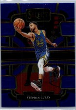 Stephen Curry #56 2023-24 Panini Select Blue (Retail Base) Golden State Warriors