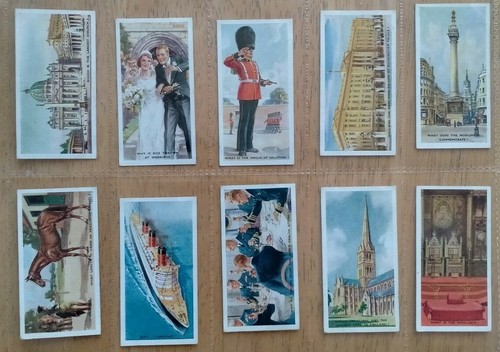 Do You Know? 1939 Carreras Ltd Cigarette Cards Full Set In Sleeves - Picture 6 of 11