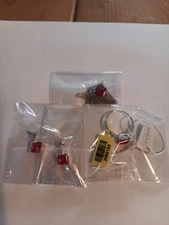 J Francis Swarvorski Crystal Jewelry Set