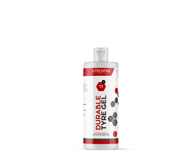 GTECHNIQ T1 Durable Tyre Gel 500ml  T1 0.5 dirt water repellent