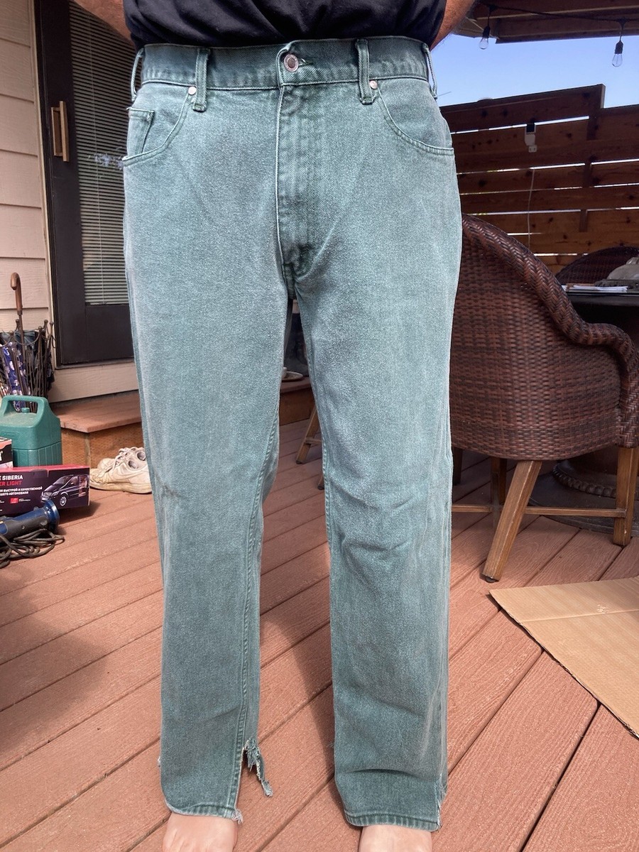 VTG 90s Levis SilverTab Green Loose Jeans Mens 36x32- *FITS VTG 90s Levis SilverTab Green Loose Jeans Mens 36x32- *FITS