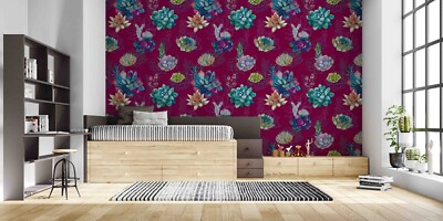 3D Hand Drawn Plant Cactus Wall Murals Wallpaper Murals Wall Sticker Wall