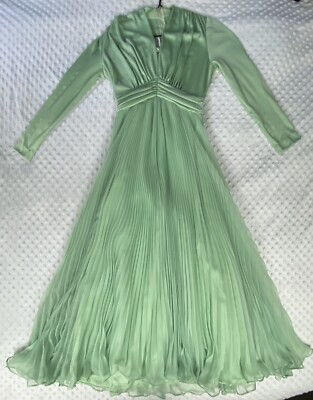 light green pleated dress LS Boxy Oxford Shirt Basil / M main image 0