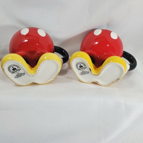 Disney Parks Mickey Mouse Bottom Pants & Legs Coffee Tea Mugs figural Lot of 2 - Picture 7 of 12
