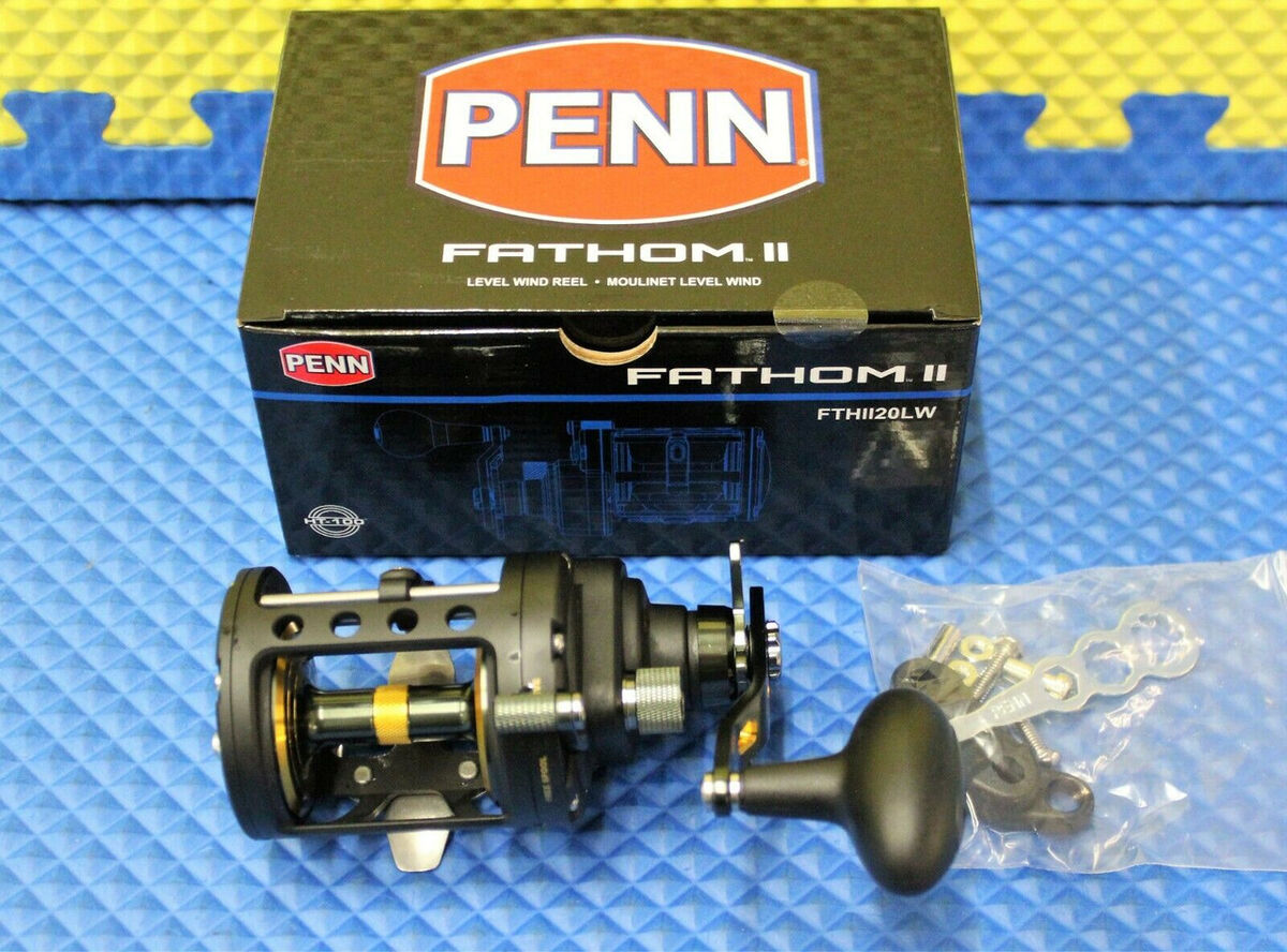 PENN Fathom II Saltwater Level Wind Trolling Reels CHOOSE YOUR MODEL!