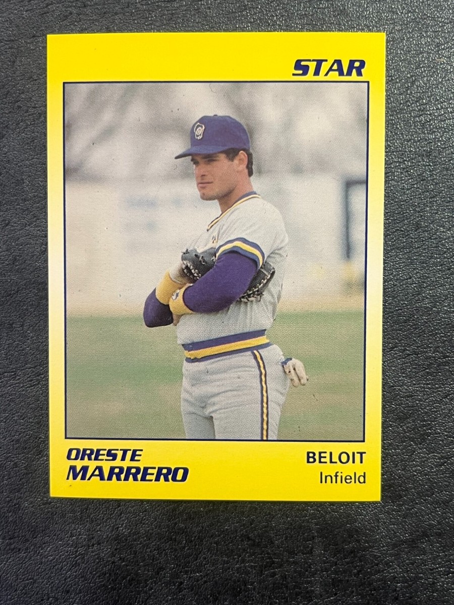 1989 Star Co. baseball Card #5-Oreste Marrero- Rookie ,Near Mint