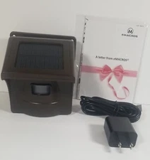 eMACROS HS002 Smart Wireless Driveway Alarm Expandable 1/2 Mile Range 9m Sensor