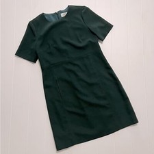 Eliza J Emerald Green Crew Neck Shift Dress sz 8