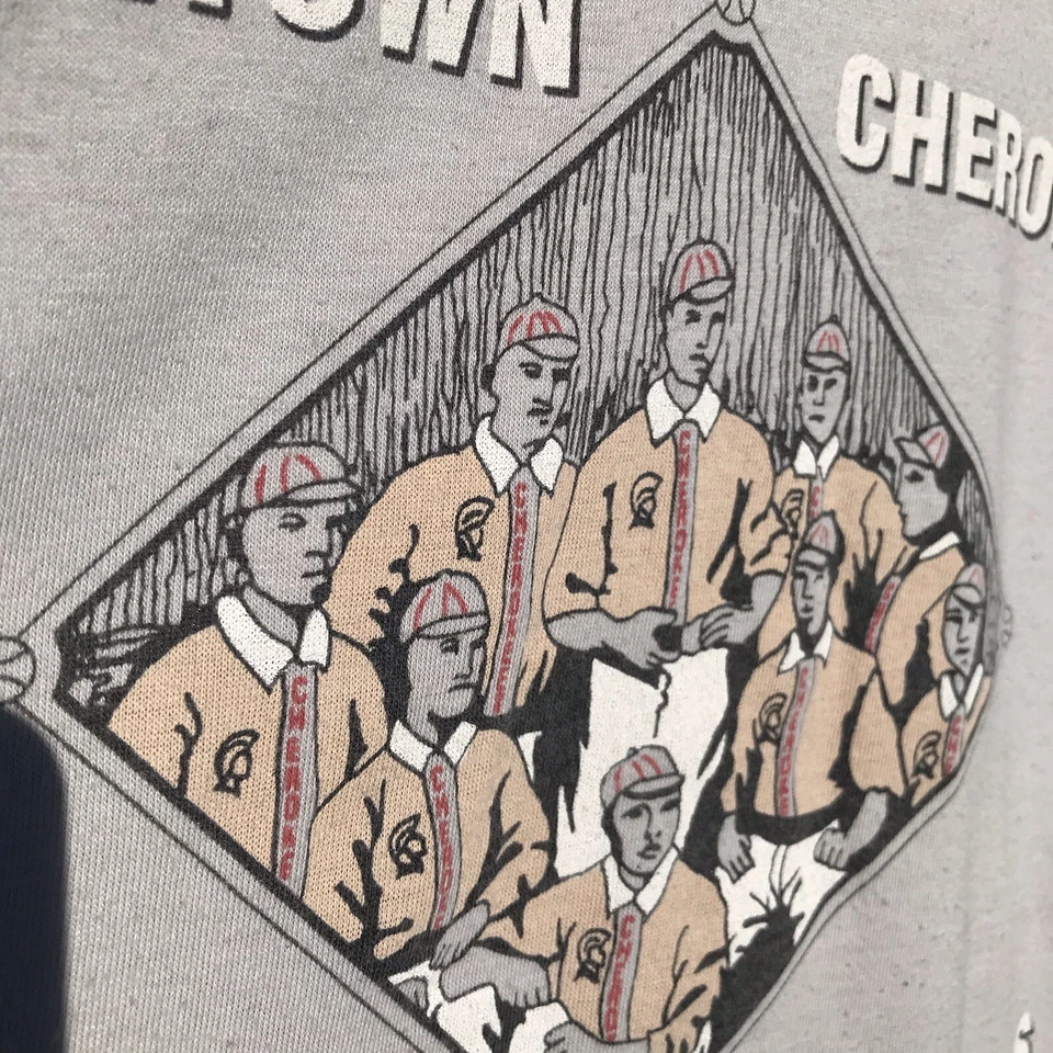 Camiseta de béisbol RARA vintage años 80 Adidas Carletown Cherokees MLB para hombre XL  Foto 4 de 4