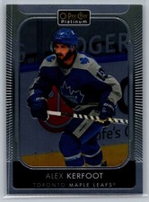 2021-22 O-Pee-Chee Platinum #60 Alex Kerfoot Toronto Maple Leafs