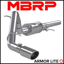 MBRP Armor Lite 3" Cat-Back Exhaust System 14-18 Silverado Sierra 1500 4.3L 5.3L