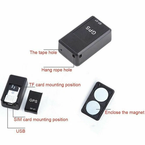 10XMini GPS Auto Tracker Universal Magnet KFZ Fahrrad Tracking Gerät Kabellos - Bild 18 von 20