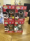 Funko Pop LOT Of 4 DC IMPERIAL PALACE - JOKER BATMAN Robin And Robin Chase