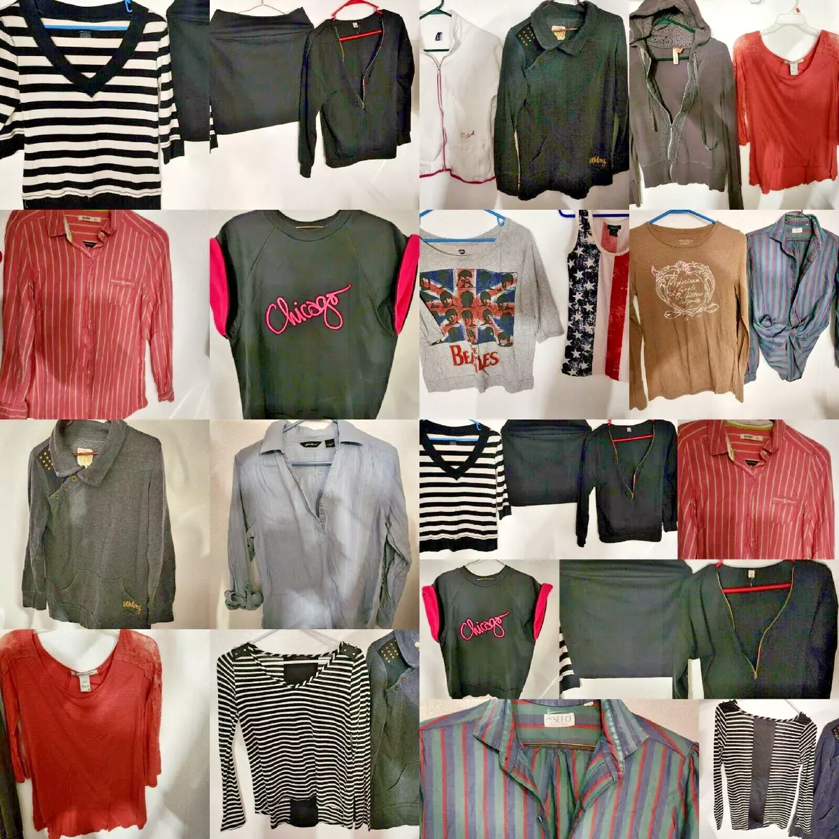 90'S LOT Y2K Womens Clothing Mix Bundle Bulk Wholesale Box Quality Clothes