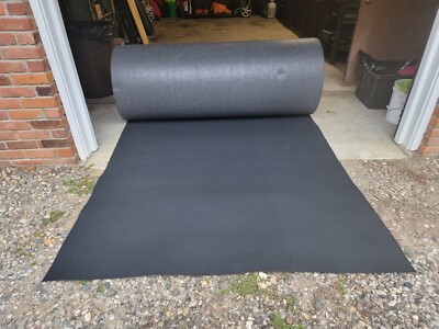 Premium Automotive Carpet With Backing - Black - 5 Square Yards (67" X 98